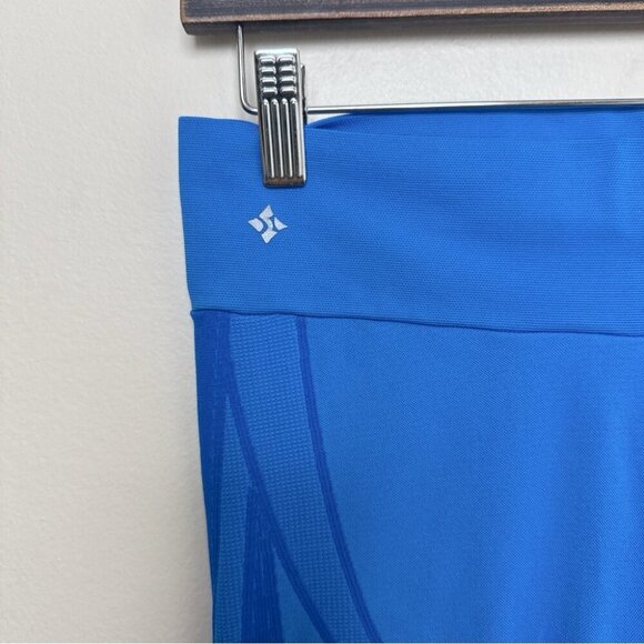 NUX Womens Medium Teal Compression Active Capri - Picture 8 of 13